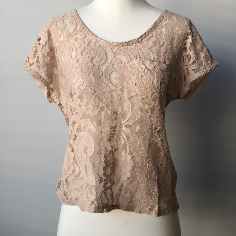 Lacey top